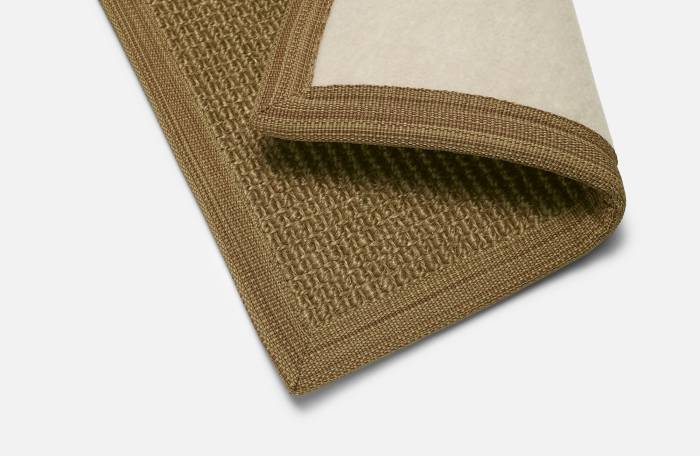 Bay  Sisal Terracotte 2247 with Bay 006 and Feltex